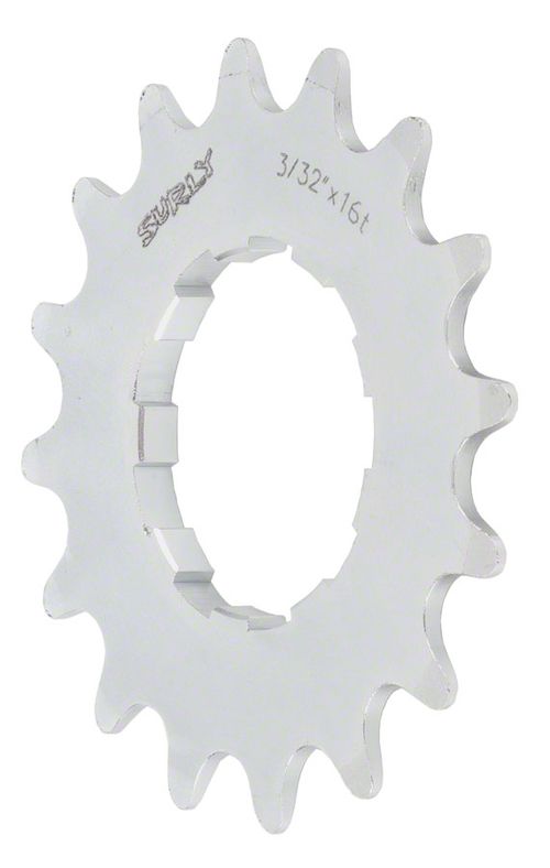 Surly Single Cassette Cog 3/32" Splined 15t