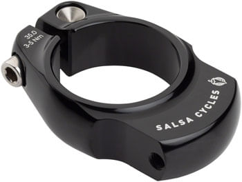 Salsa Rack-Lock Seatpost Clamp - 35.0mm, Bolt-On, Black