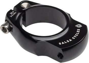 Salsa Rack-Lock Seatpost Clamp - 35.4mm, Bolt-On, Black