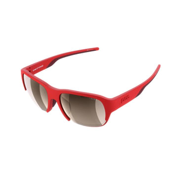 POC Define Sunglasses - Prismane Red, Brown/Silver-Mirror Lens