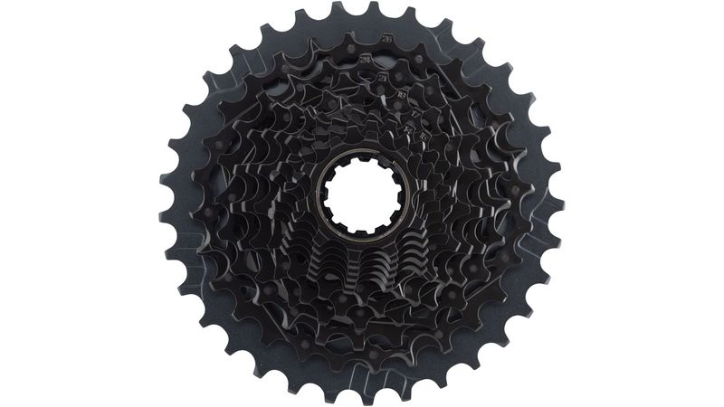 SRAM Force AXS XG-1270 Cassette - 12 Speed, 10-33t, Black SRAM Force AXS XG-1270 Cassette - 12 Speed, 10-33t, Black