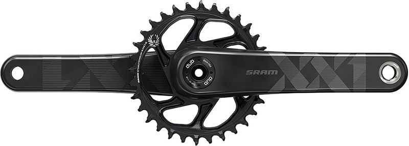 SRAM-XX1-Eagle-Carbon-Fat-Bike-Crankset---175mm-12-Speed-30t-Direct-Mount-DUB-Spindle-Interface-For-170mm-Rear-Spacing-Black-CK2908-5