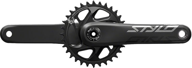 TruVativ-STYLO-Carbon-Eagle-Fat-Bike-Crankset---175mm-12-Speed-30t-Direct-Mount-DUB-Spindle-Interface-For-170mm-Rear-Spacing-Black-CK5064-5