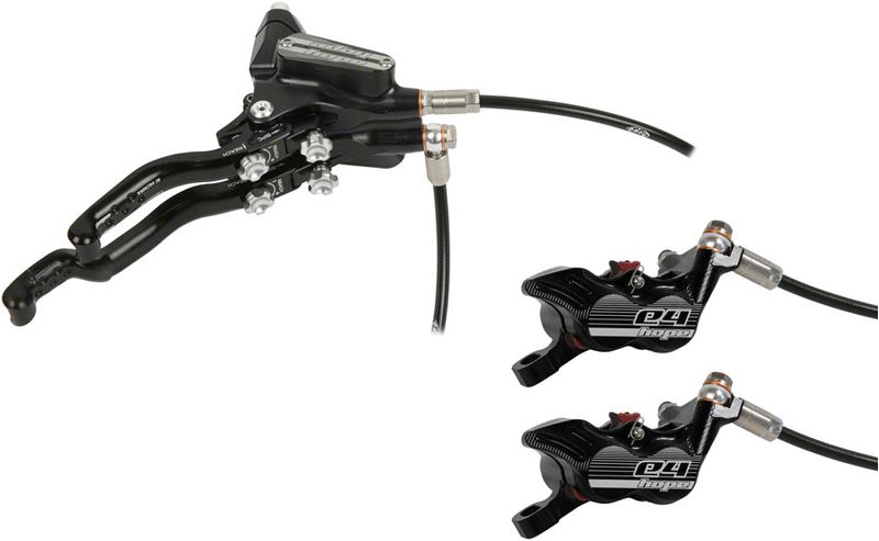 Hope-Tech-3-E4-Duo-Disc-Brake-and-Lever---Right-Hand-Front-and-Rear-Hydraulic-Post-Mount-Black-BR1781-5