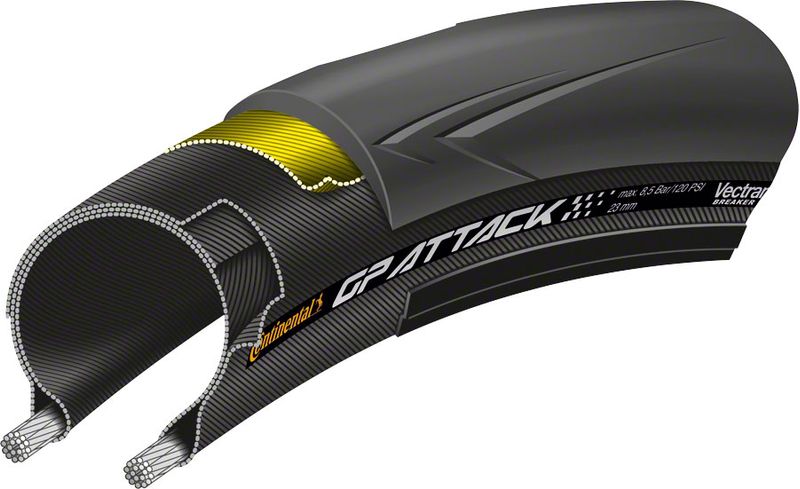 Continental-Attack-III-Tire---700-x-23-Clincher-Folding-Black-Front-TR9056-5