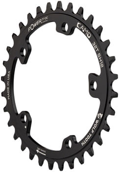 Wolf-Tooth-CAMO-Aluminum-Elliptical-Chainring---32t-Wolf-Tooth-CAMO-Mount-Requires-12-Speed-Hyperglide--Chain-Black-CR8114