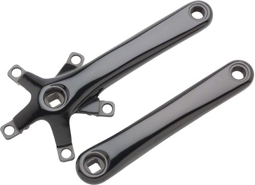 Dimension 110 Crankset - 170mm, 110/74 BCD, Square Taper JIS Spindle Interface, Black