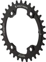 Wolf-Tooth-Elliptical-96-BCD-Chainring---32t-96-Asymmetric-BCD-4-Bolt-Drop-Stop-For-Shimano-XT-M8000-and-SLX-M7000-Cranks-Black-CR0627-5