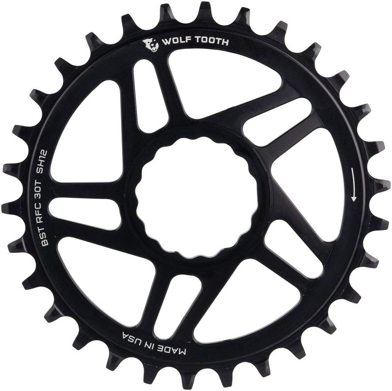 Wolf-Tooth-Direct-Mount-Chainring---30t-RaceFace-Easton-CINCH-Direct-Mount-Boost-3mm-Offset-Requires-12-Speed-Hyperglide--Chain-Black-CR8118-5