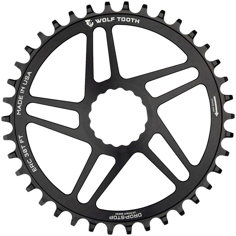 Wolf-Tooth-Direct-Mount-Chainring---38t-RaceFace-Easton-CINCH-Direct-Mount-Drop-Stop-10-11-12-Speed-Eagle-and-Flattop-Compatible-Black-CR9901-5