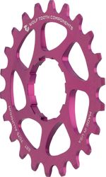 Wolf-Tooth-Single-Speed-Aluminum-Cog--22T-Compatible-with-3-32--Chains-Purple-FW0230-5