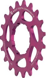 Wolf-Tooth-Single-Speed-Aluminum-Cog--19T-Compatible-with-3-32--Chains-Purple-FW0243-5