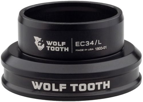 Wolf Tooth Premium Headset - EC34/30 Lower, Black