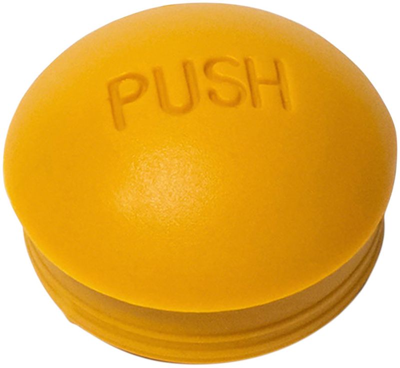 Burley-Dust-Cap-for-Push-Button-Wheels---Yellow-BT3234-5