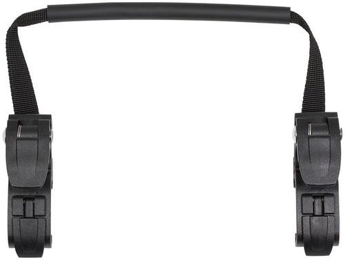 Ortlieb Replacement Pannier Hooks: For QL2.1/2 Systems, Fits 16mm Rails and comes with 12mm, 10mm, 8mm Reducers, Single, Black