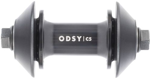 Odyssey C5 Hub - Front, 36H, 3/8", Black