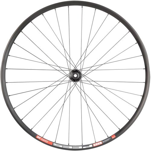Quality Wheels 105/DT 533d Front Wheel - 29", 12 x 100mm, Center-Lock, Black, 32H