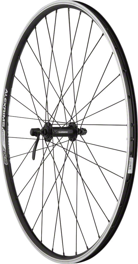 Quality-Wheels-Value-Double-Wall-Series-Front-Wheel---700-QR-x-100mm-Rim-Brake-Black-Clincher-WE1224-5