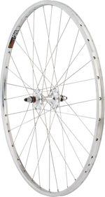 Quality-Wheels-CR-18-Track-Rear-Wheel---27--10-x-1-x-120mm-Rim-Brake-Fixed-Freewheel-Polished-Silver-Clincher-WE8672-5