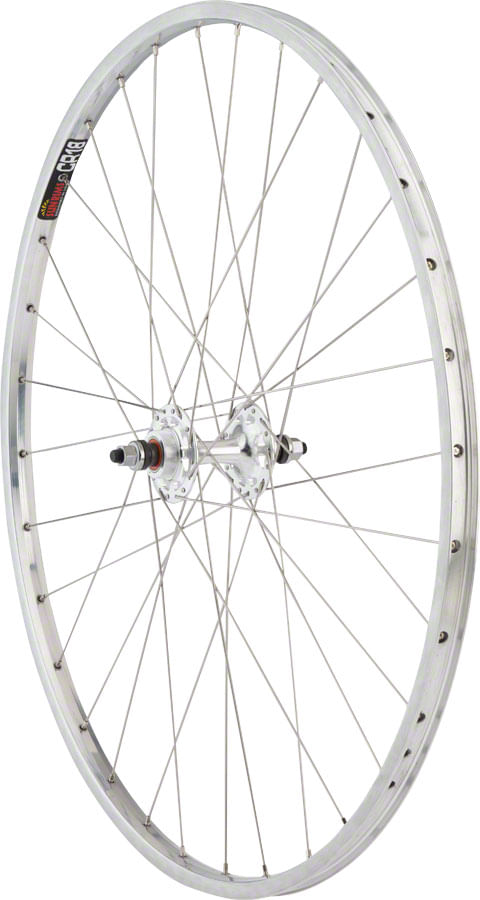 Quality-Wheels-CR-18-Track-Rear-Wheel---27--10-x-1-x-120mm-Rim-Brake-Fixed-Freewheel-Polished-Silver-Clincher-WE8672-5