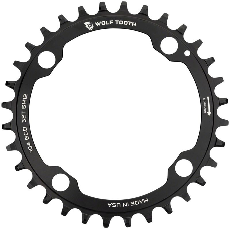 Wolf-Tooth-104-BCD-Chainring---36t-104-BCD-4-Bolt-Requires-Shimano-12-Speed-Hyperglide--Chain-Black-CR0767-5