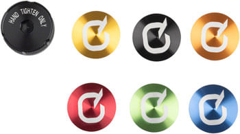 Quarq Battery Colored Decals - Black, Grey, Red, Blue, Orange, Green and Yellow