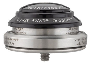 Chris King DropSet 3 Headset - 1-1/8 - 1.5", 41/52mm, 36 Deg, Black