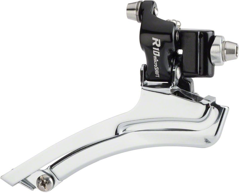 microSHIFT-R10-Front-Derailleur-10-Speed-Triple-50-39-30T-318-349mm-Band-Clamp-Shimano-Compatible-Black-FD0139-5