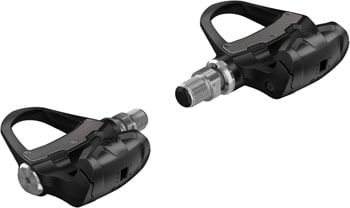 Garmin Rally RS100 Power Meter Pedals - Single Sided Clipless, Composite, 9/16", Black, Pair, Single-Sensing, Shimano SPD-SL