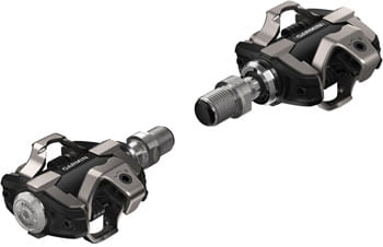 Garmin Rally XC200 Power Meter Pedals - Dual Sided Clipless, Alloy, 9/16", Black, Pair, Dual-Sensing, Shimano SPD