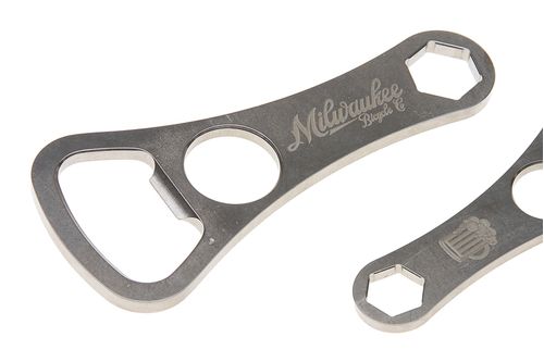 Milwaukee Bicycle Co. - Titanium Bottle Opener Wrench