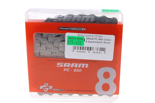 SRAM PC-850 8-speed Chain - Black/Gray
