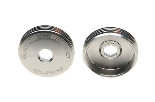 Sugino Alloy Dust Cap Pair