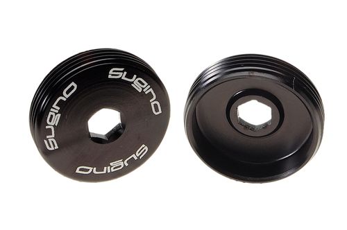 Sugino Alloy Dust Cap Pair