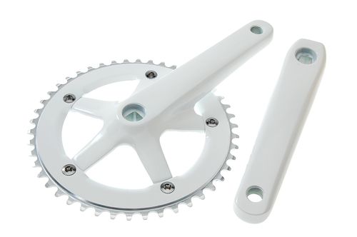 Andel Track Crankset - 165mm - 46t