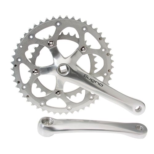 Sugino XD2-701D Crankset - 34/50t - Silver