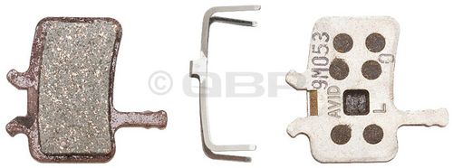 Avid Juicy BB7 Organic Disc Brake Pads Aluminum Plate