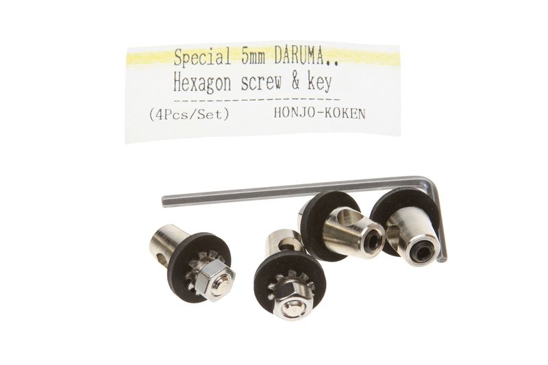 Honjo--3-Allen-Key-Mounting-Daruma---5mm-Stay---Stainless-707-203-4