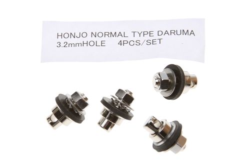 Honjo #7 Standard Mounting Daruma - 3.2mm Stay - Brass