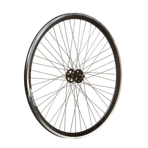 Milwaukee Bicycle Co. / Velocity Chukker Polo DISC Front Wheel - 48h - Black NMSW