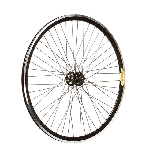 Milwaukee Bicycle Co. / Velocity Deep-V  Polo DISC Front Wheel - 48h - Black MSW