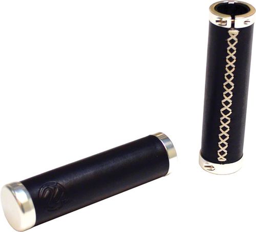 PDW Bourbon Leather Straight Grips
