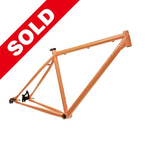 Milwaukee Bicycle Co. Grit 29er Frame - 19'' - Orange Dream - Blem