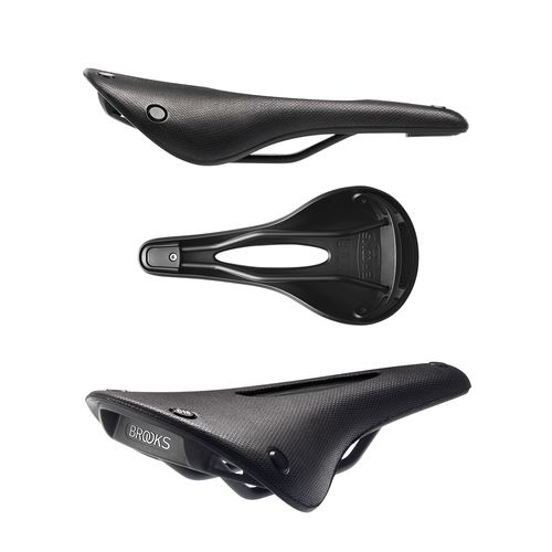 Brooks C15 Cambium All Weather Carved Saddle - Black