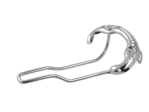 Brooks BYB335 Saddle Backplate and Frame Assembly - Chrome - Swift