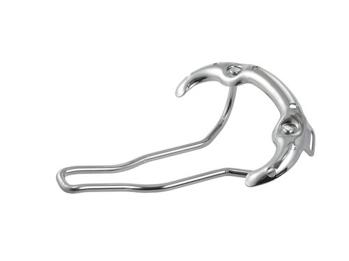 Brooks BYB311 Saddle Backplate and Frame Assembly - Chrome - Team Pro S and B17s