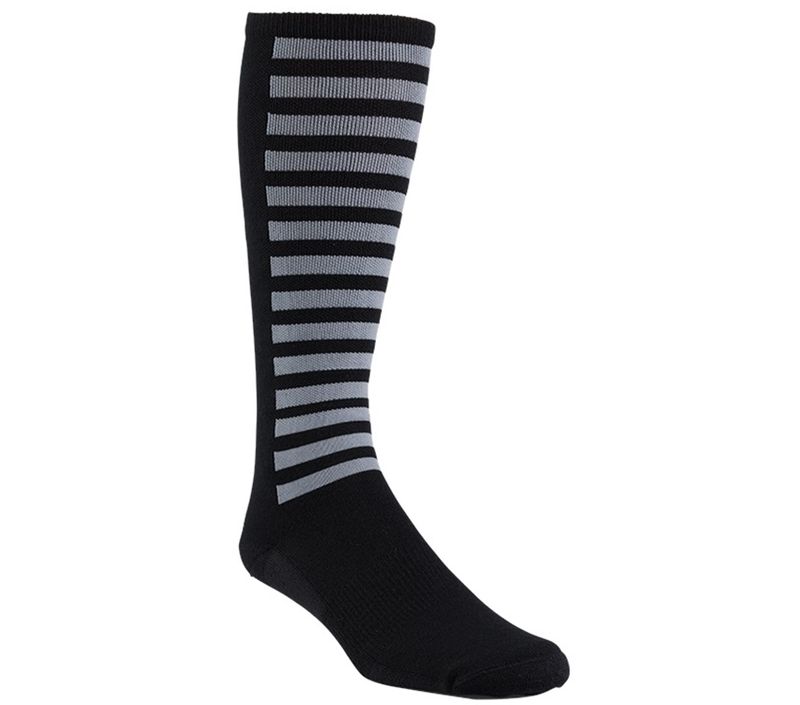 45NRTH-Knee-High-Socks---Black-Blue-851-329-4