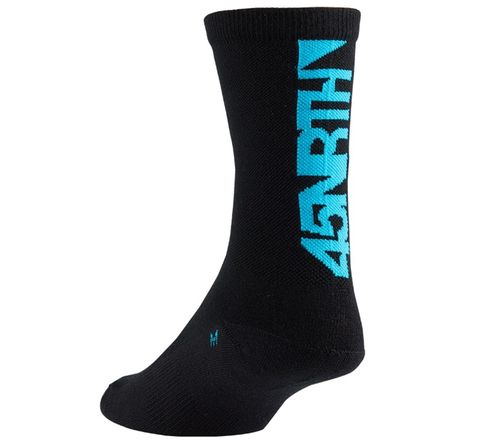 45NRTH Midweight Socks - Black/Blue