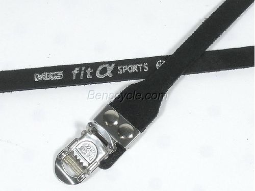 MKS Fit Alpha/Sport Toe Straps - Black