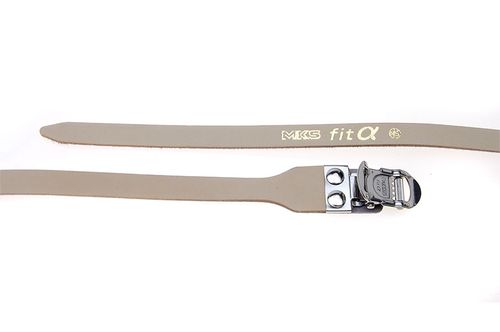 MKS Fit Alpha Sprint Toe Straps - Tan